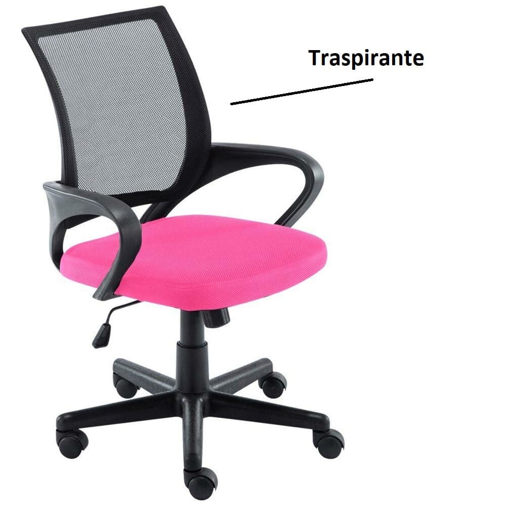 Sedia Poltrona da Ufficio, Casa, Direzionale Girevole Traspirante Regolabile in Sedie da scrivania Danyx - Casoria, commercioVirtuoso.it