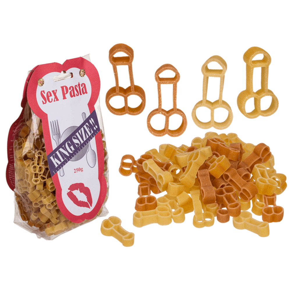 Pasta di semola di grano duro bicolore a forma di pisello per nubilato in Oggetti insoliti Kondorama - Martinsicuro, commercioVirtuoso.it