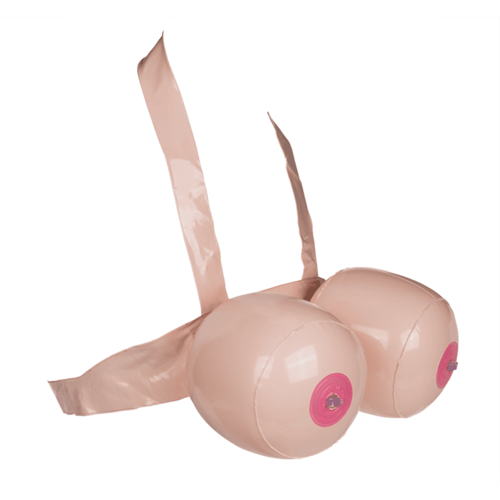 Coppia di tette gonfiabili da combattimento per la festa di addio al celibato gadget per adulti 18+ in Cravatte e fasce Kondorama - Martinsicuro, commercioVirtuoso.it