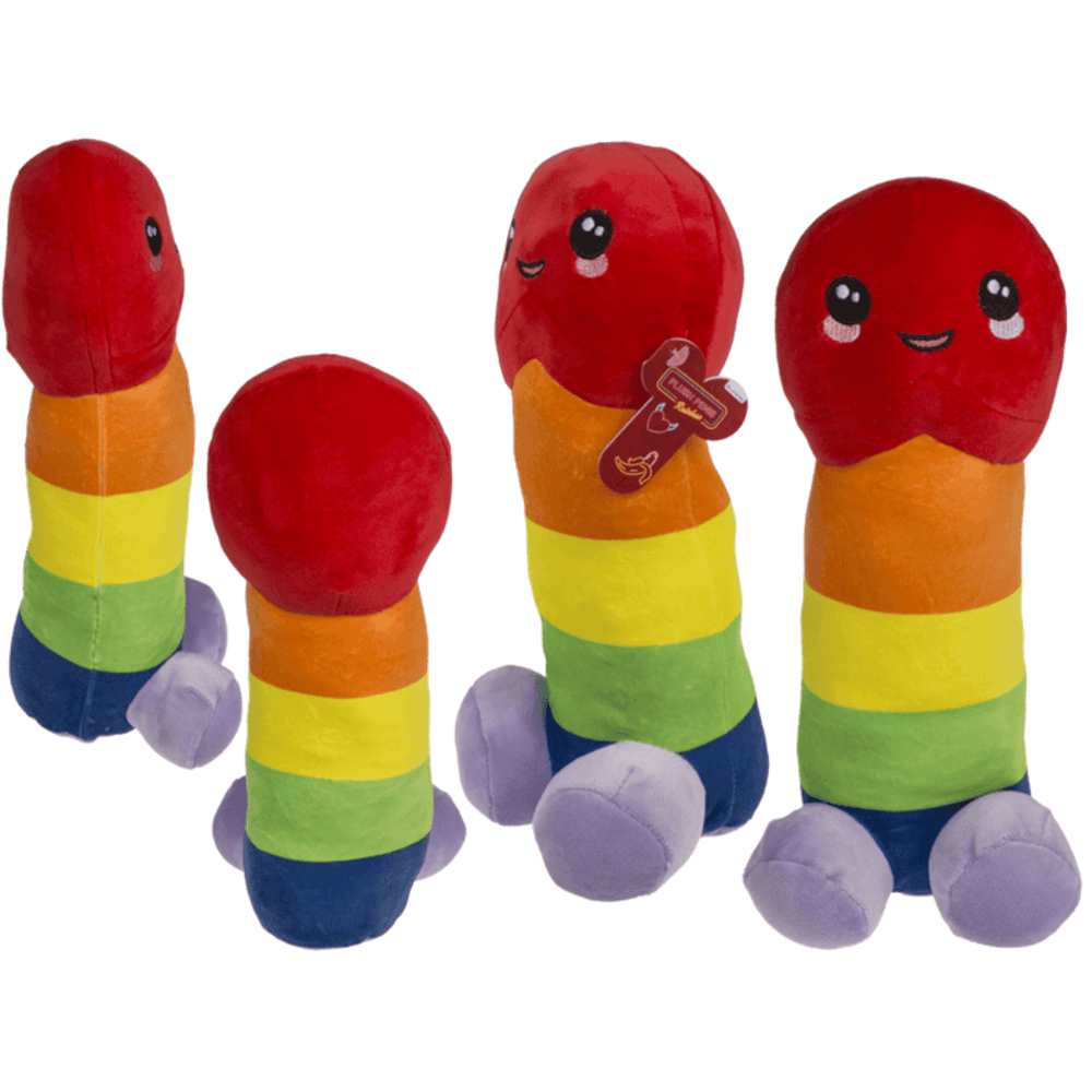 Pisello peluche simpatico in poliestere multicolore arcobaleno pride orgoglio LGBTQ+ 30 cm in Animali di peluche Kondorama - Martinsicuro, commercioVirtuoso.it