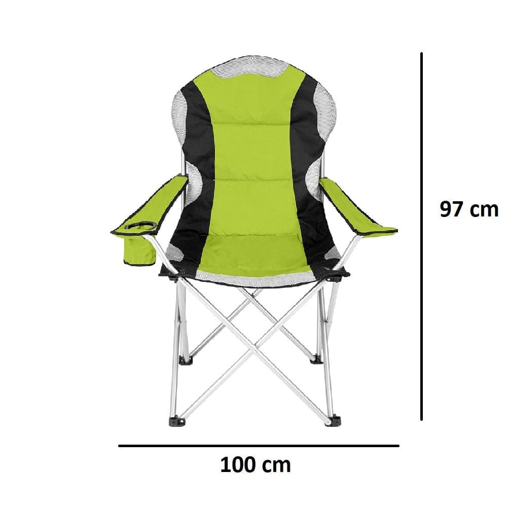 Sedia Pieghevole Campeggio Kit 2pz Salvaspazio e Borsa, Mare Giardino Pesca Verde in Sedie Danyx - Casoria, commercioVirtuoso.it
