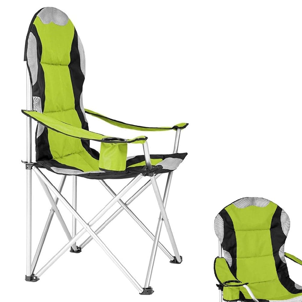 Sedia Pieghevole Campeggio Kit 2pz Salvaspazio e Borsa, Mare Giardino Pesca Verde in Sedie Danyx - Casoria, commercioVirtuoso.it