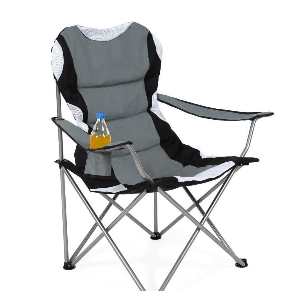 Sedia Pieghevole Campeggio Kit 2pz Salvaspazio e Borsa, Mare Giardino Pesca Grigio in Sedie Danyx - Casoria, commercioVirtuoso.it