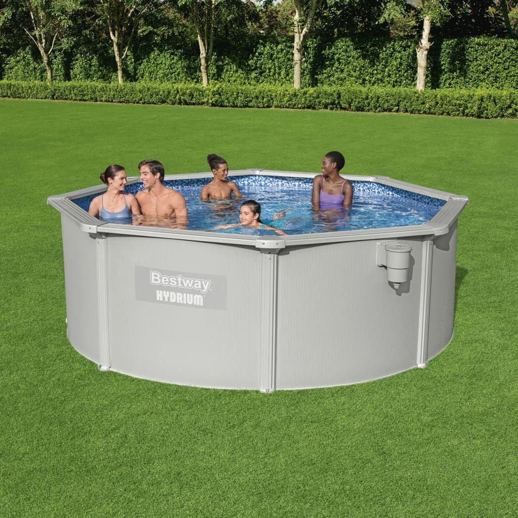 Piscina Fuoriterra Rotonda Hydrium 360x120 cm con Pompa e Scala Bestway in Piscine fuoriterra Esplodia - Napoli, commercioVirtuoso.it