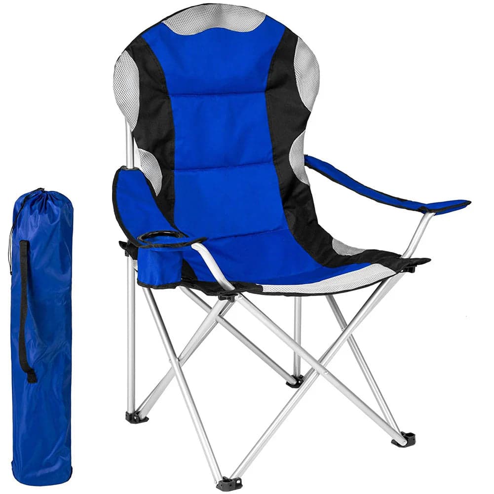 Sedia Pieghevole Campeggio Kit 2pz Salvaspazio e Borsa, Mare Giardino Pesca Blu in Sedie Danyx - Casoria, commercioVirtuoso.it