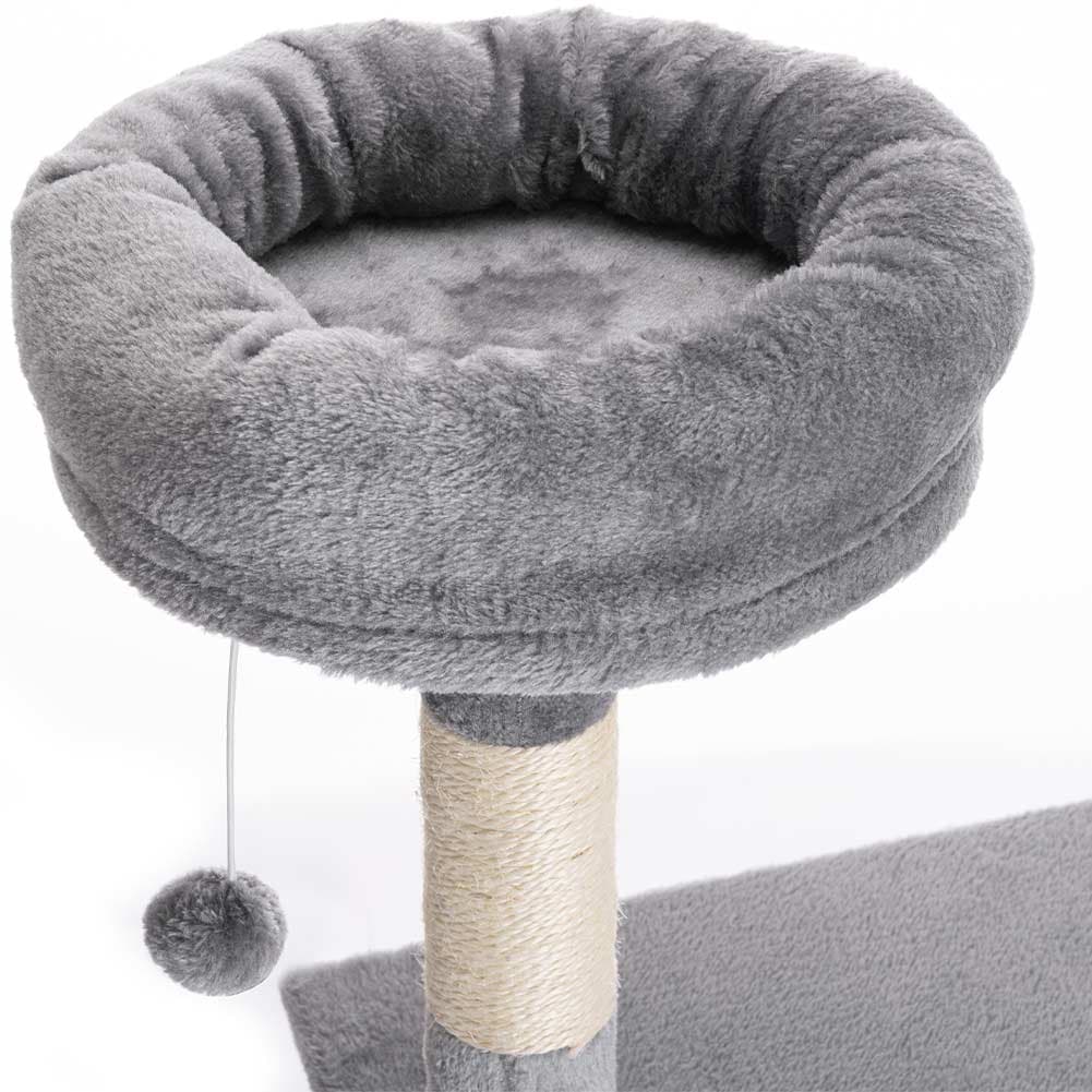Tiragraffi Gioco Gatti Albero Rifugio Graffiatoio 5Piani 1Palla 1Cuccia Coperta Felini in Alberi tiragraffi Danyx - Casoria, commercioVirtuoso.it