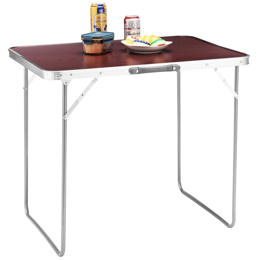 Tavolo PicNic Campeggio con Maniglia Effetto Legno 60x80 H68cm Pieghevole in Tavoli Danyx - Casoria, commercioVirtuoso.it
