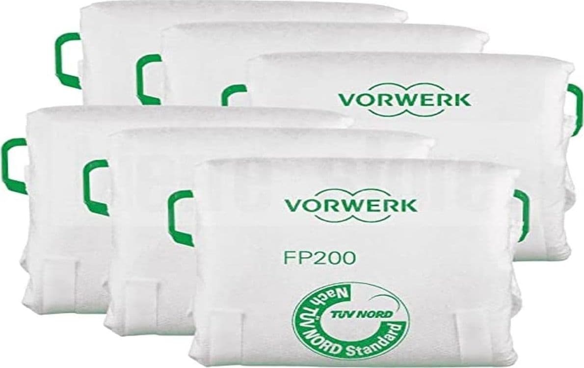 SACCHETTI FP200 PER ASPIRAPOLVERE FOLLETTO VK200 - RB7s .- ORIGINALI PZ 6 in prodotto EuroStore07 - Alatri, commercioVirtuoso.it