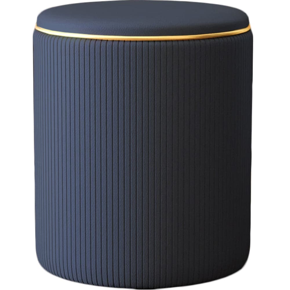 Pouf Contenitore Decorativo Inserti in Oro Seduta Morbida Porta oggetti h45cm Blu in  Danyx - Casoria, commercioVirtuoso.it