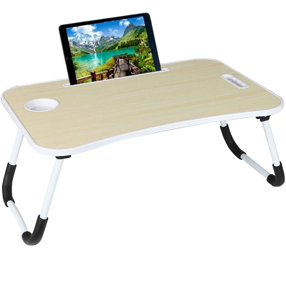 Tavolino Mini Scrivania Vassoio da Letto per PC Tablet Colazione Pieghevole Acero in Vassoi di appoggio Danyx - Casoria, commercioVirtuoso.it