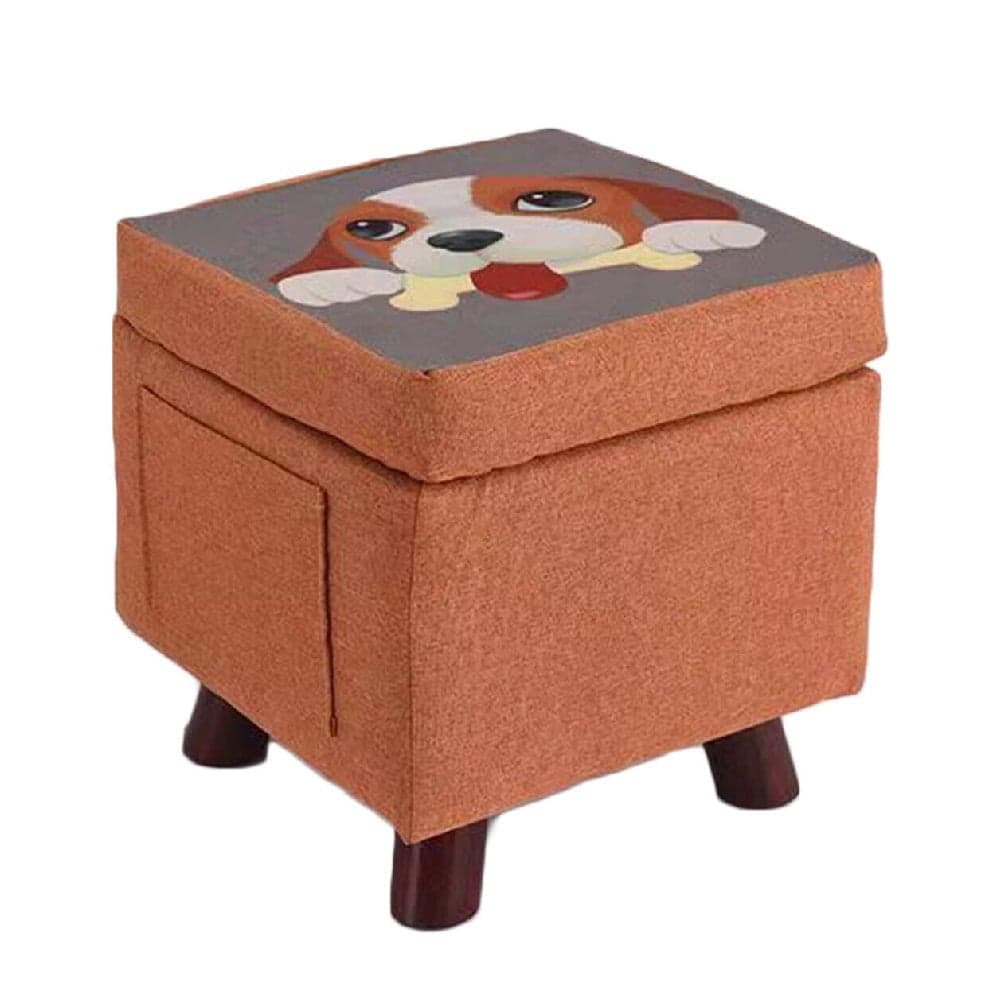 Pouf Cameretta Contenitore in Tessuto Poggiapiedi Porta Giocattoli Arancione in  Danyx - Casoria, commercioVirtuoso.it