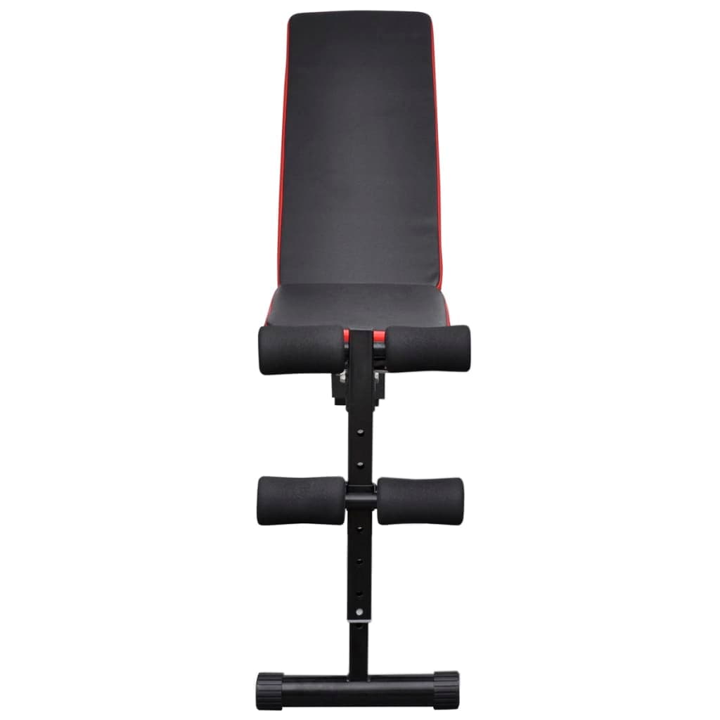 Panca Sit-Up Reclinabile con Bilanciere e Set di Manubri da 60,5 kg Nero e Rosso in Panche regolabili Esplodia - Napoli, commercioVirtuoso.it
