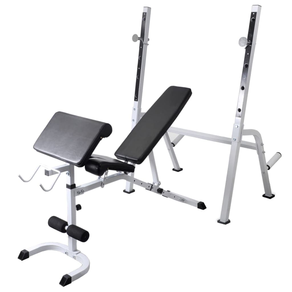 Panca Multifunzione da Palestra con Bilanciere e Set di Manubri 60,5 kg in Panche regolabili Esplodia - Napoli, commercioVirtuoso.it