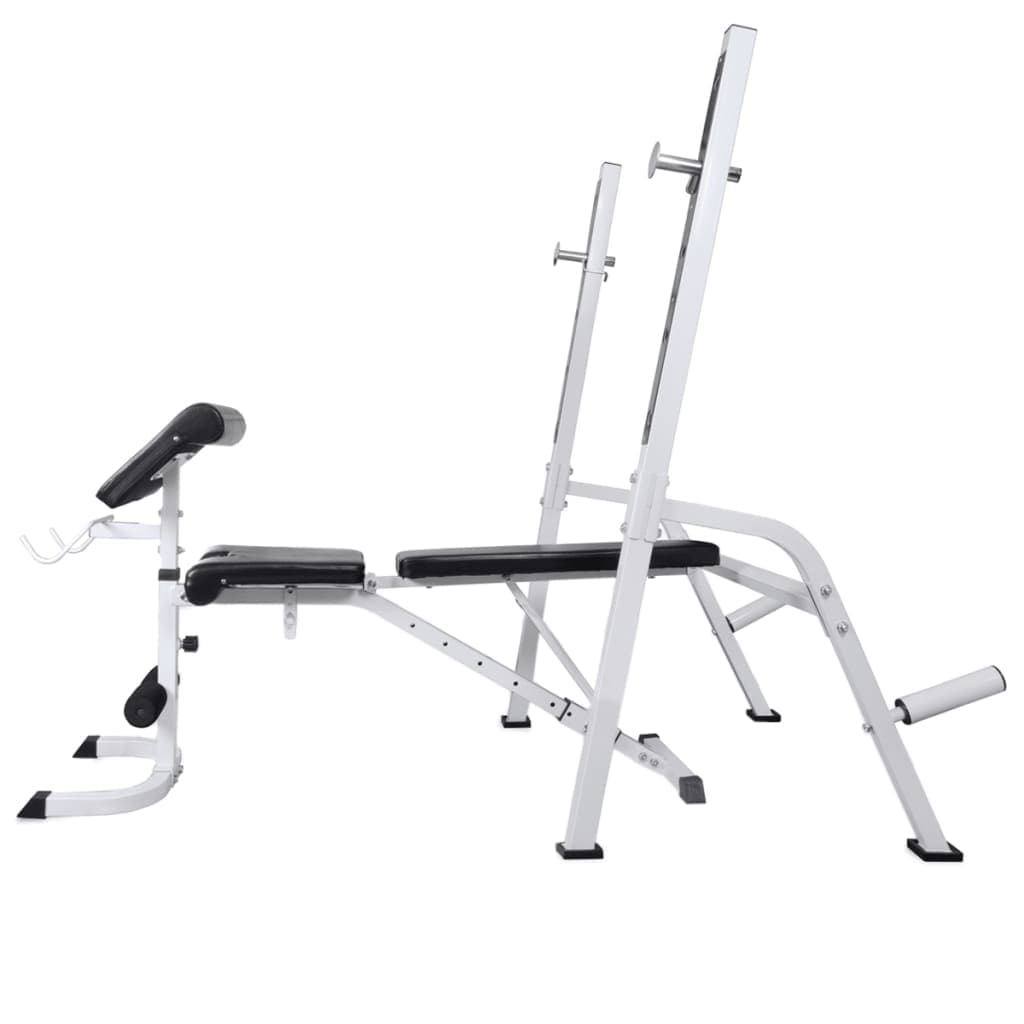 Panca Multifunzione da Palestra con Bilanciere e Set di Manubri 60,5 kg in Panche regolabili Esplodia - Napoli, commercioVirtuoso.it
