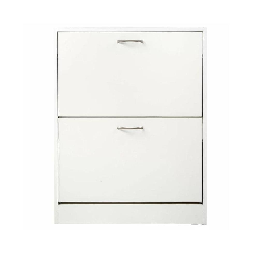 Scarpiera Doppia Profondità 2Ante Legno Melaminico 60x24x83cm Salvaspazio Bianco in Scaffali portascarpe Danyx - Casoria, commercioVirtuoso.it