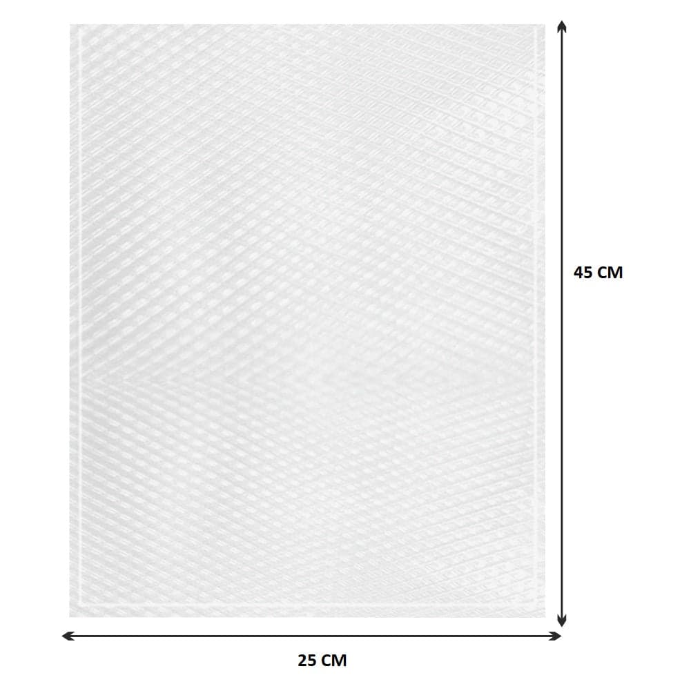 Buste Sottovuoto Goffrate 50pz 25x45cm uso Domestico e Professionale BPAFREE in Accessori per macchine sottovuoto Danyx - Casoria, commercioVirtuoso.it