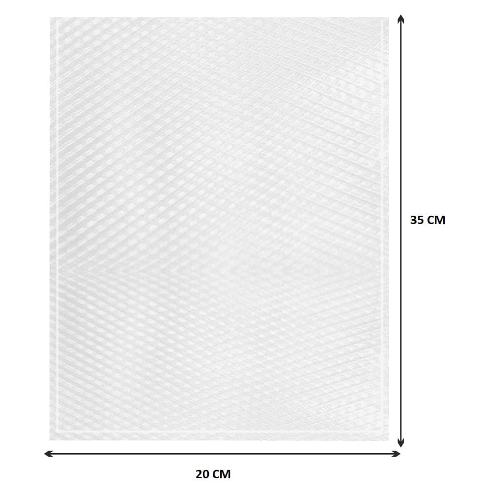 Buste Sottovuoto Goffrate 50pz 20x35cm uso Domestico e Professionale BPAFREE in Accessori per macchine sottovuoto Danyx - Casoria, commercioVirtuoso.it