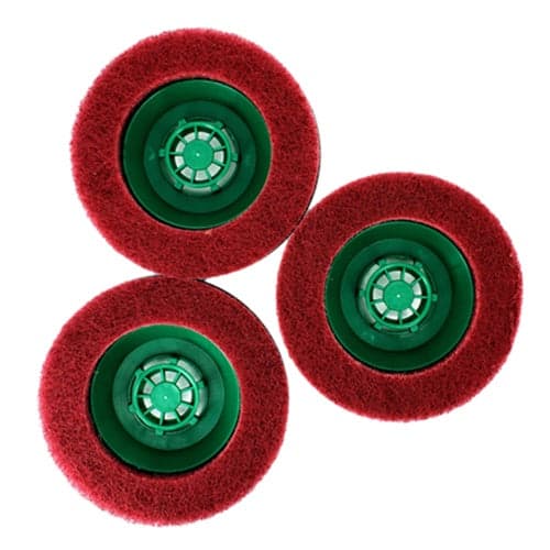 LUCIDATRICE FOLLETTO PULILUX 5PL10 / PL511 / PL512 3 SPAZZOLE ABRASIVE in prodotto EuroStore07 - Alatri, commercioVirtuoso.it