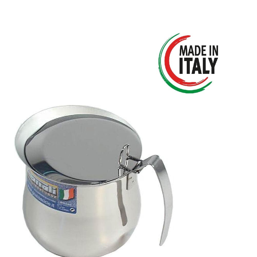 Coppia Bricco in Acciaio Inox 18/10 3+6 Tazze Lavabili in Lavastoviglie in Lattiere Danyx - Casoria, commercioVirtuoso.it