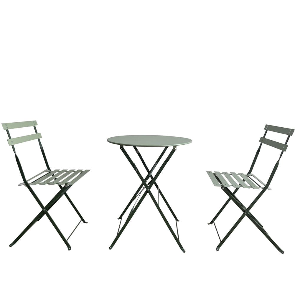 Set 3 Pezzi Giardino Tavolo con 2 Sedie da Bistrot Pieghevole Modello Parigi in Set di mobili Esplodia - Napoli, commercioVirtuoso.it