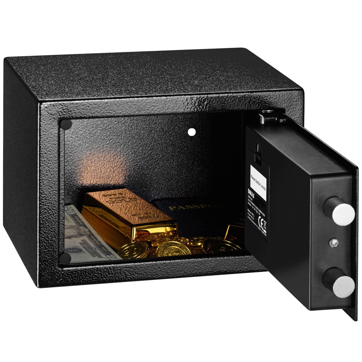 Cassetta Sicurezza Hotel 23x17x17cm Cassaforte Digitale Elettronica Ferro Zincato in Casseforti a armadio Danyx - Casoria, commercioVirtuoso.it