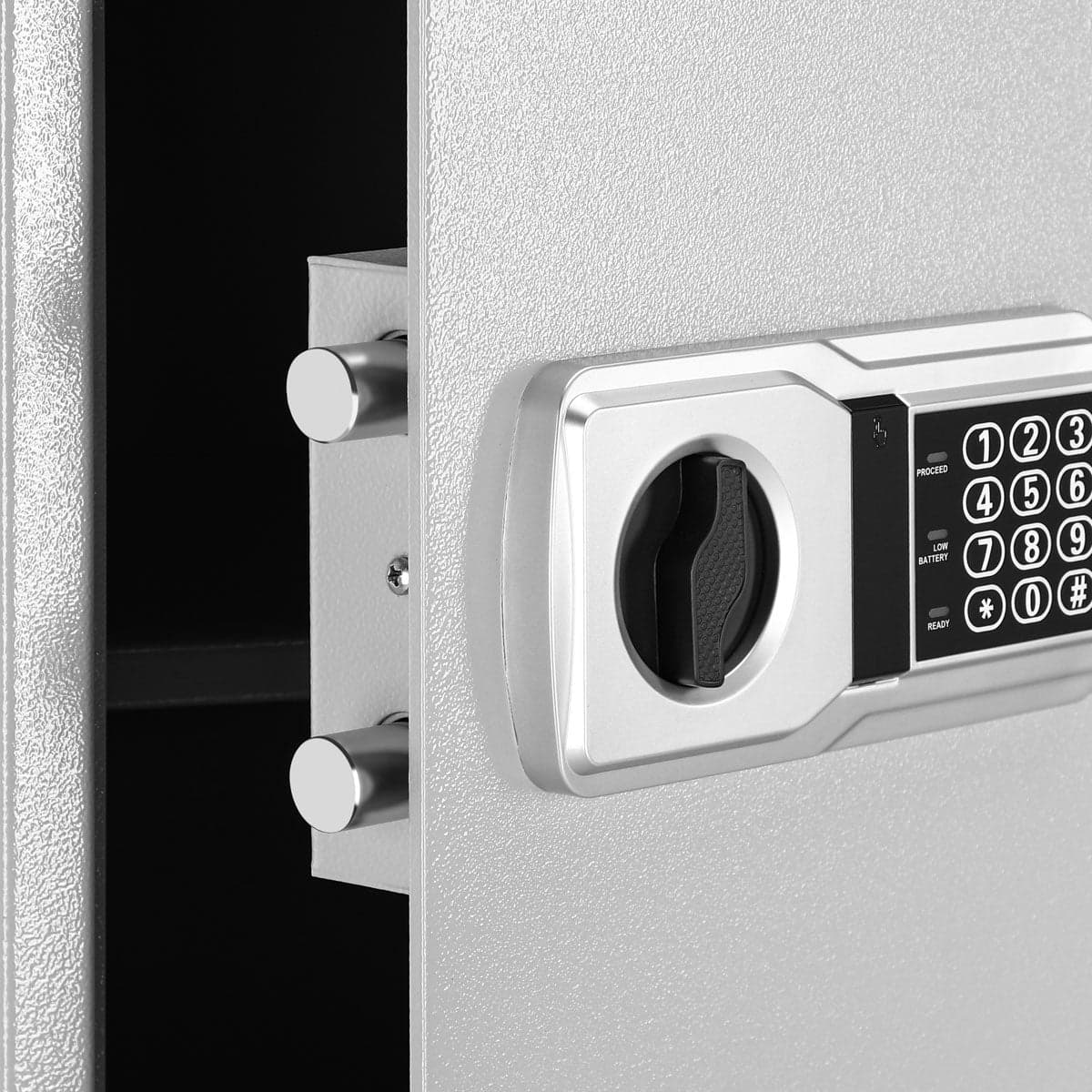 Cassaforte di Sicurezza 40x35 H40cm Elettronica 2Chiavi Acciaio Verniciato Casa Hotel in Armadi a chiave Danyx - Casoria, commercioVirtuoso.it