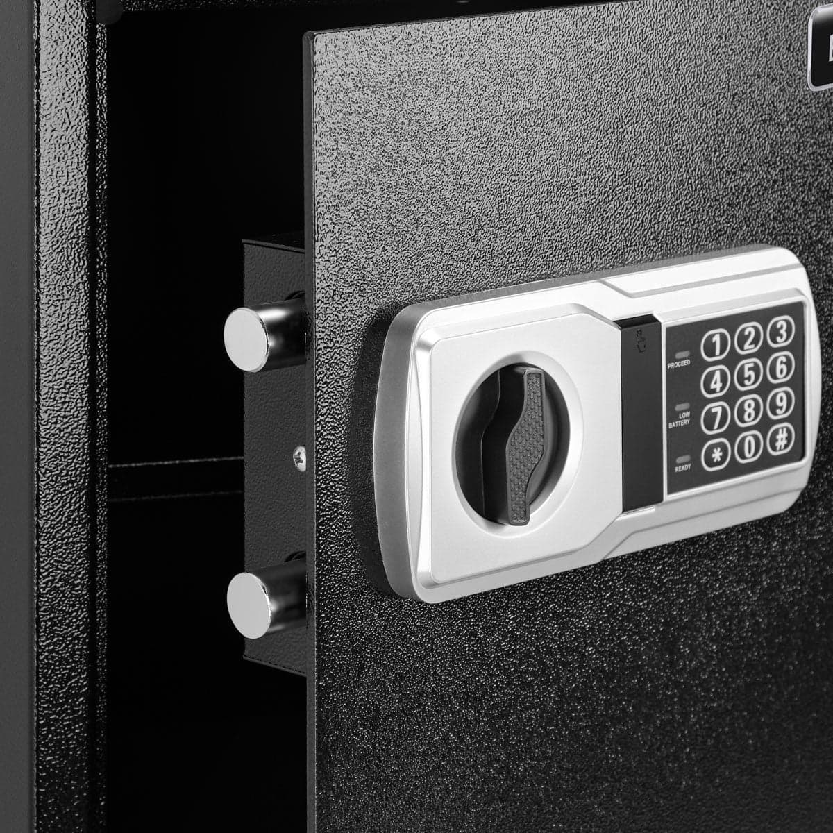Cassaforte di Sicurezza 40x35 H40cm Elettronica 2Chiavi Acciaio Verniciato Casa Hotel in Casseforti a armadio Danyx - Casoria, commercioVirtuoso.it