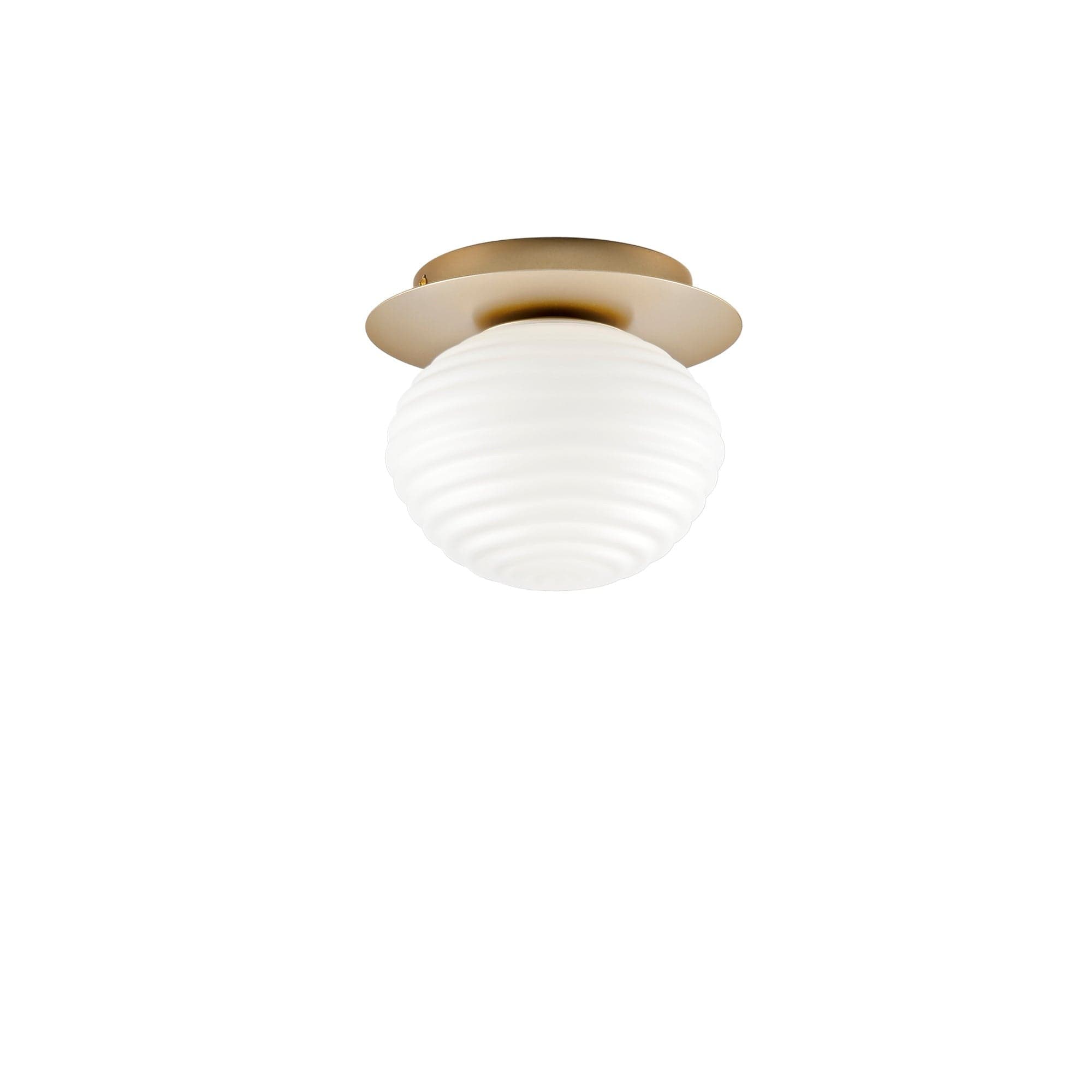 Plafoniera Oro 1Xe27 20X17X15Cm in Plafoniere Led Mall Home - Napoli, commercioVirtuoso.it