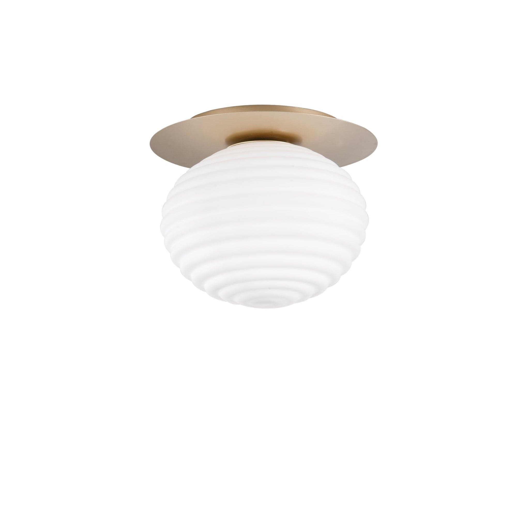 Plafoniera Oro 1Xe27 35X35X28Cm