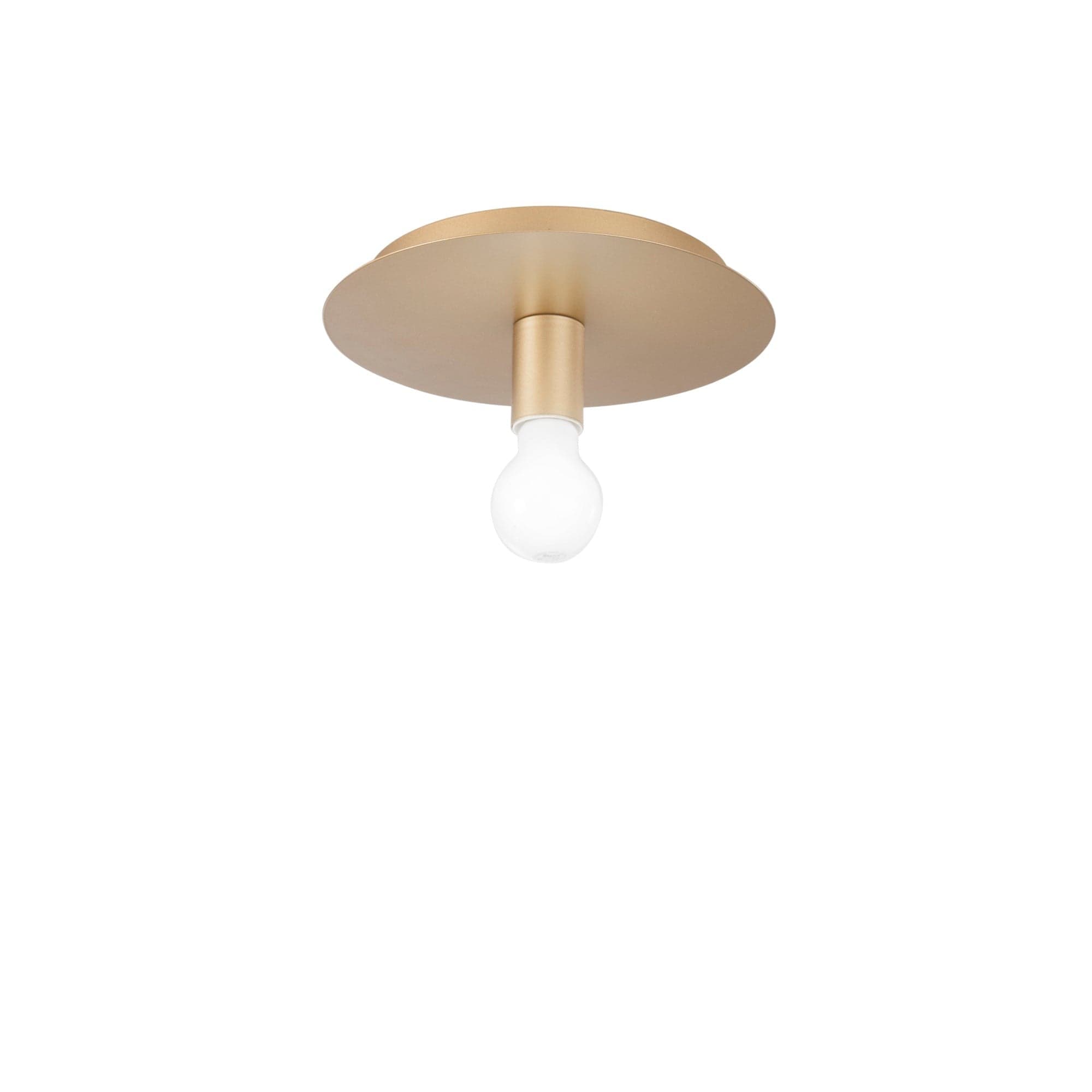 Plafoniera Oro 1Xe27 25X25X86Cm in Plafoniere Led Mall Home - Napoli, commercioVirtuoso.it