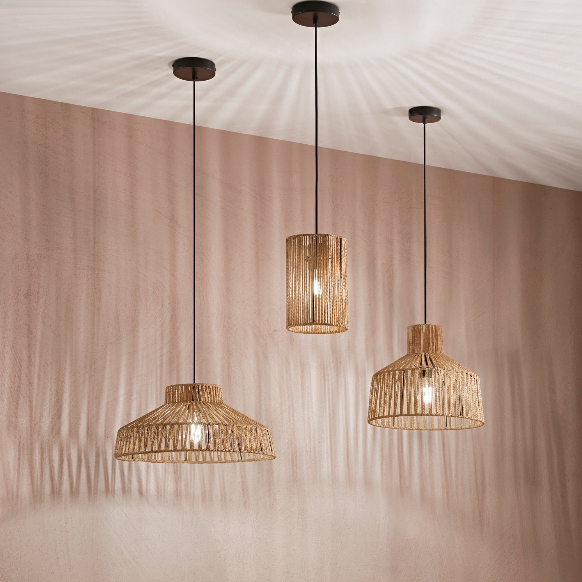 Lampada a Sospensione , 35 cm Trasparente 1Xe27 35X31X183,5Cm in Lampade a sospensione Led Mall Home - Napoli, commercioVirtuoso.it