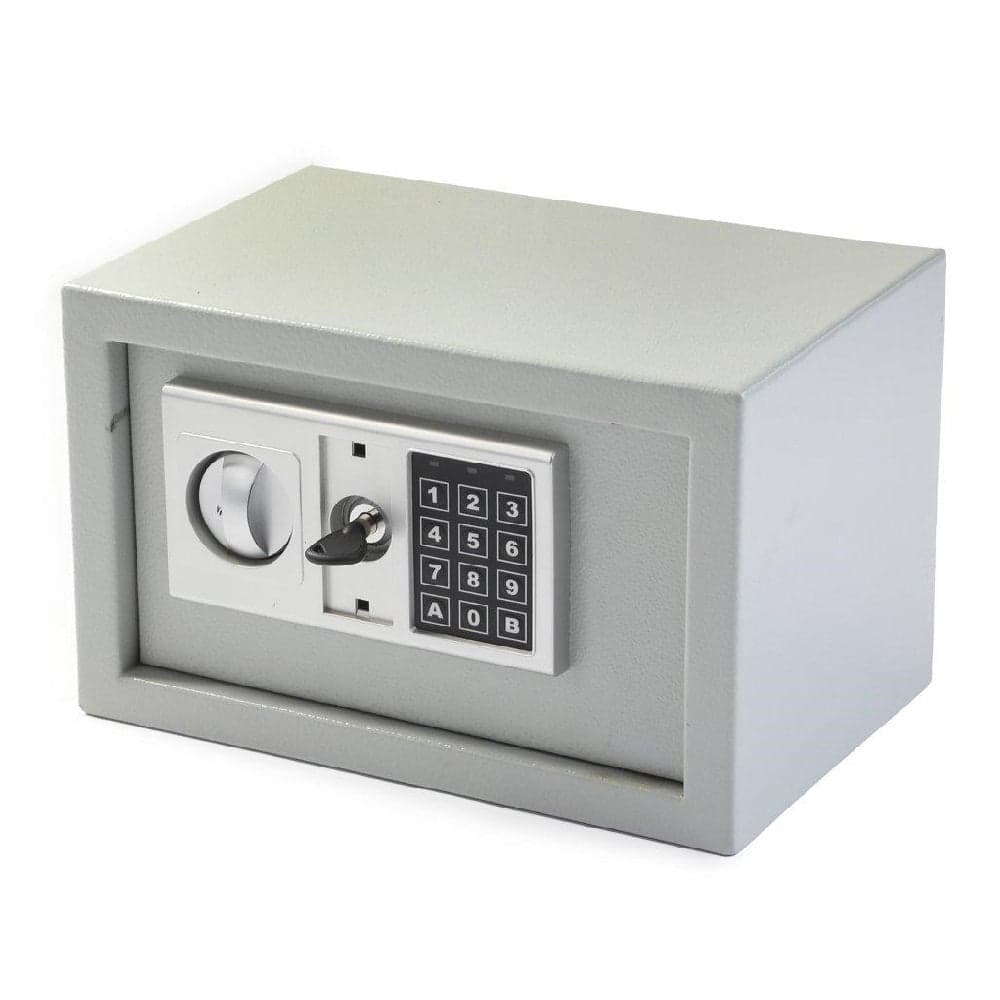 Cassetta Sicurezza Hotel 23x17x17cm Cassaforte Digitale Elettronica Ferro Zincato in Casseforti a muro Danyx - Casoria, commercioVirtuoso.it