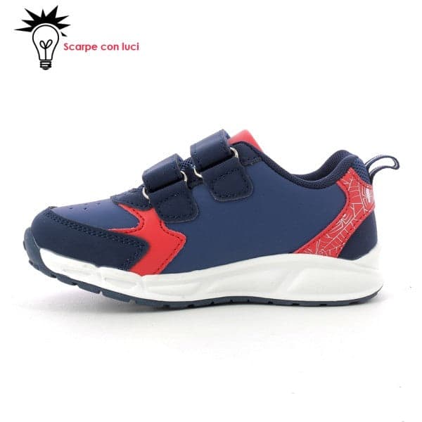 Sneakers Spiderman con luci dal 24 al 31 in Sneaker casual UP Calzature Balduina - Roma, commercioVirtuoso.it