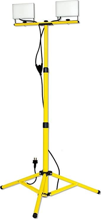 KIT 2 PROIETTORI TYNEE PC 30W 4000K CABLIATI CON TREPIEDE - ElettroWatt.eu