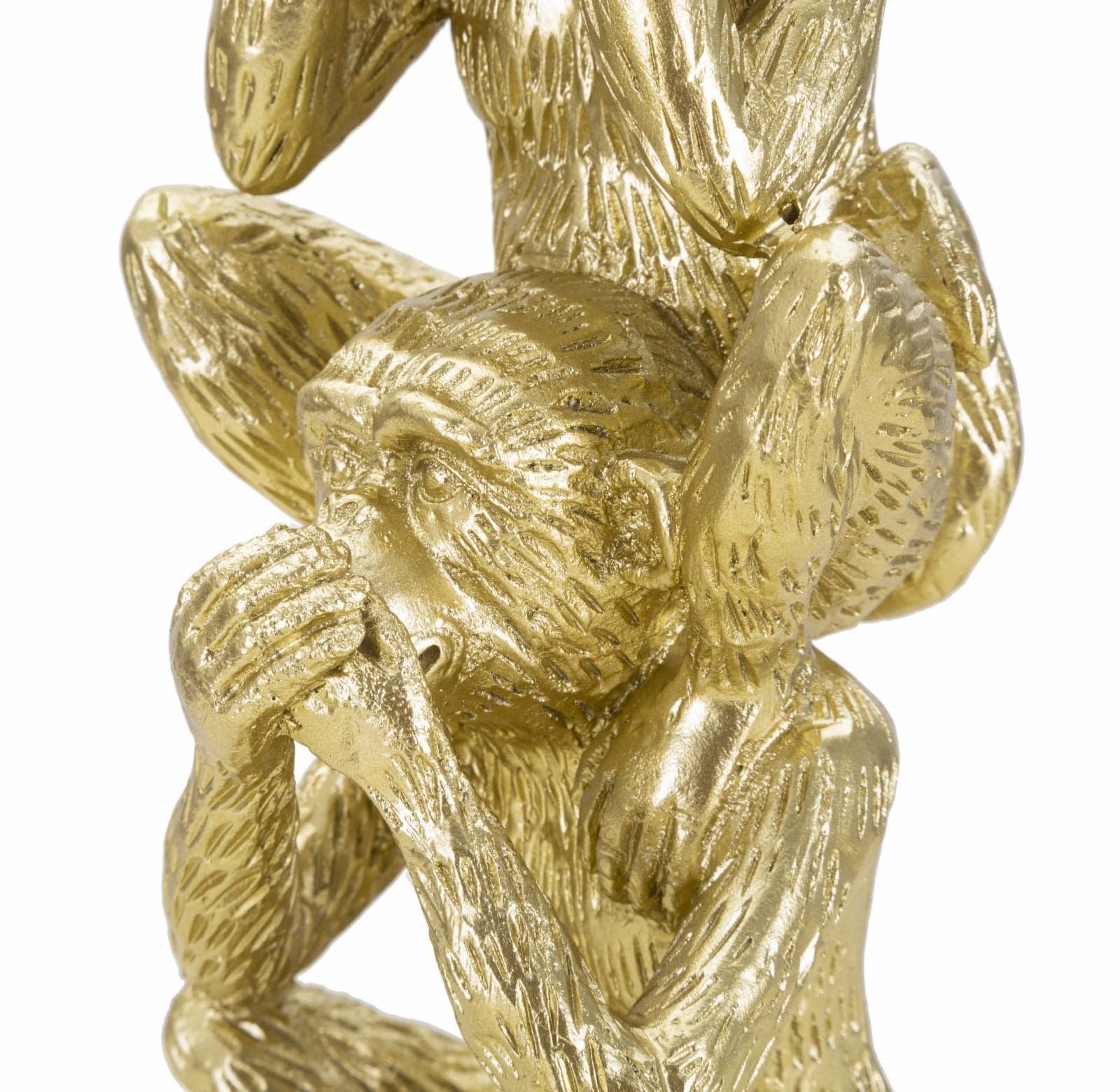 Scimmie Tower Cm Ø 10,5X30 in Statuine Led Mall Home - Napoli, commercioVirtuoso.it