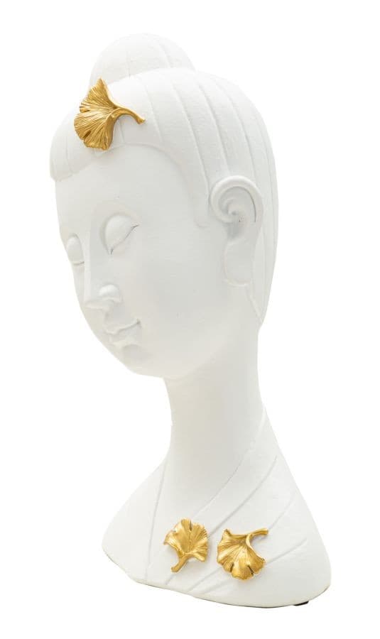 Testa Buddha -A- Cm 21,5X16X35 in Statue Led Mall Home - Napoli, commercioVirtuoso.it