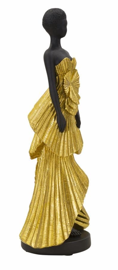 Donnina Fashion Gold Cm 14,5X10X33 in Sera e Cerimonia Led Mall Home - Napoli, commercioVirtuoso.it