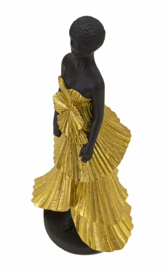Donnina Fashion Gold Cm 14,5X10X33 in Sera e Cerimonia Led Mall Home - Napoli, commercioVirtuoso.it