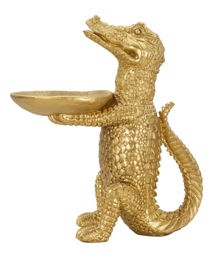 Coccodrillo Gold Cm 23X15,25X26,60 in Animali Led Mall Home - Napoli, commercioVirtuoso.it