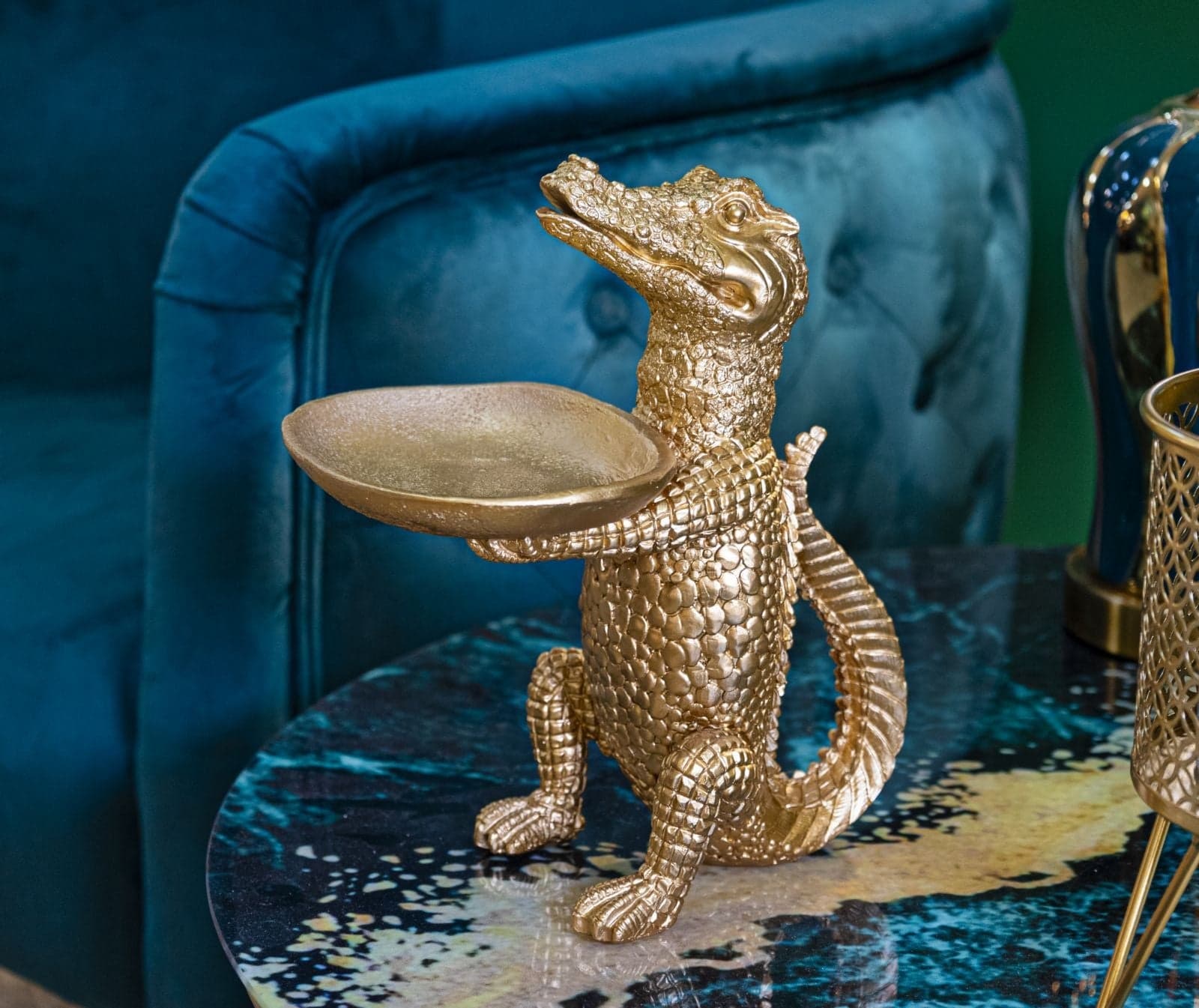 Coccodrillo Gold Cm 23X15,25X26,60 in Animali Led Mall Home - Napoli, commercioVirtuoso.it