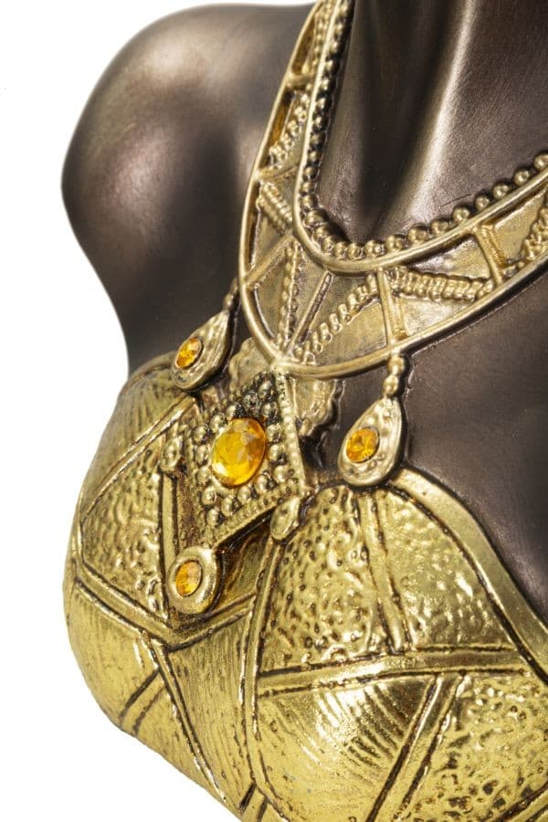 Scultura Mumbasa Cm 23,5X17,5X39,5 in Statue Led Mall Home - Napoli, commercioVirtuoso.it