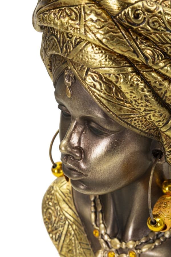 Scultura Nairobi Cm 15X12X28 in Statue Led Mall Home - Napoli, commercioVirtuoso.it