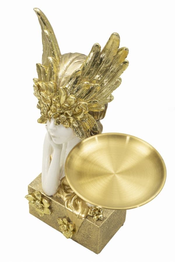 Scultura Minerva Cm 20X12X36,5 in Statue Led Mall Home - Napoli, commercioVirtuoso.it