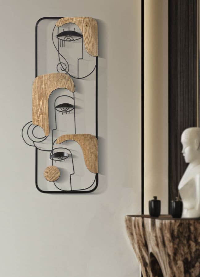 Pannello Da Muro Picassy Cm 38X2X89,5 in Poster e stampe Led Mall Home - Napoli, commercioVirtuoso.it