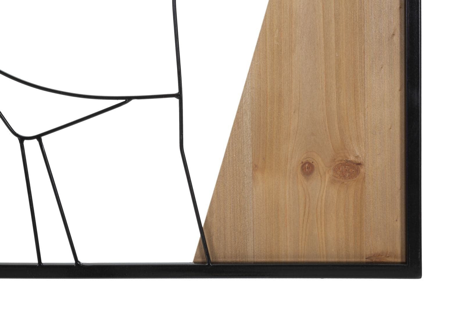 Pannello Da Muro Strip -B- Ferro E Wood Cm 50X2X90 in Pannelli a muro 3D Led Mall Home - Napoli, commercioVirtuoso.it