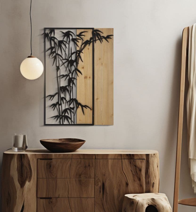 Pannello Da Muro Bamboo Cm 58X2X80 in Schermi divisori e protettivi per giardino Led Mall Home - Napoli, commercioVirtuoso.it