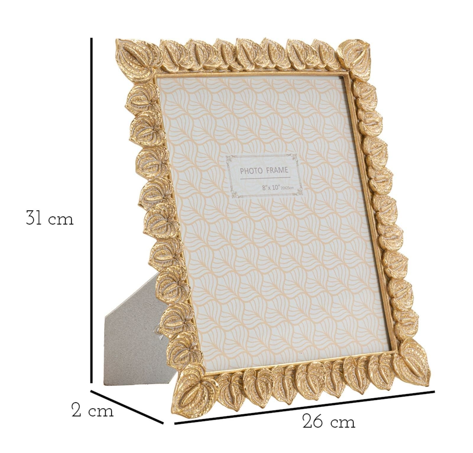 Cornice Anthurium Cm 26X2X31 (Misura Interna Cm 20X25) in Cornici da parete e da tavolo Led Mall Home - Napoli, commercioVirtuoso.it