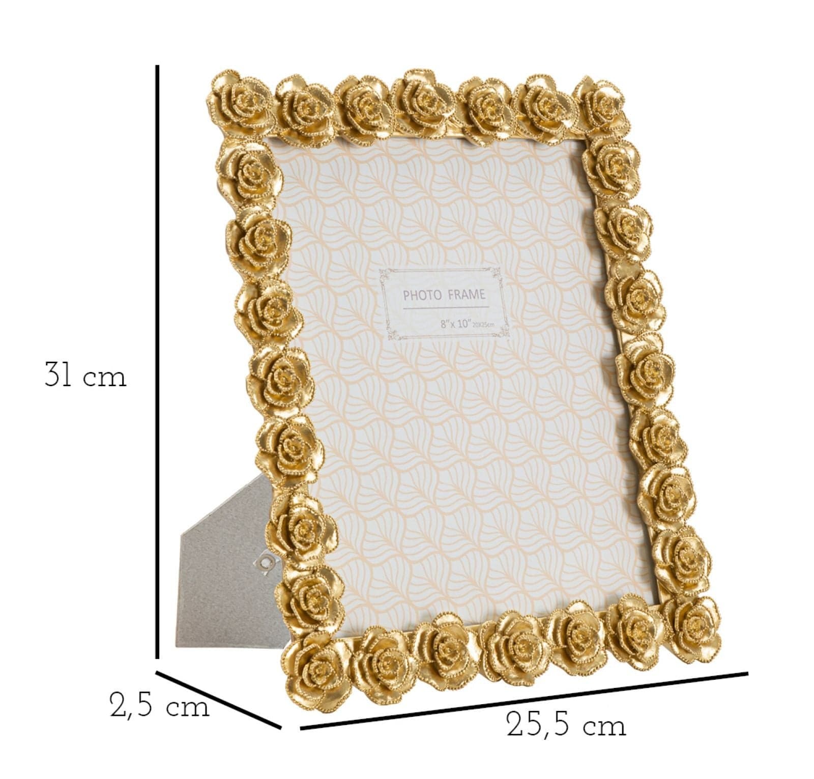 Cornice Rossen Cm 25,5X2,5X31 (Misura Interna Cm 20X25) in Cornici da parete e da tavolo Led Mall Home - Napoli, commercioVirtuoso.it