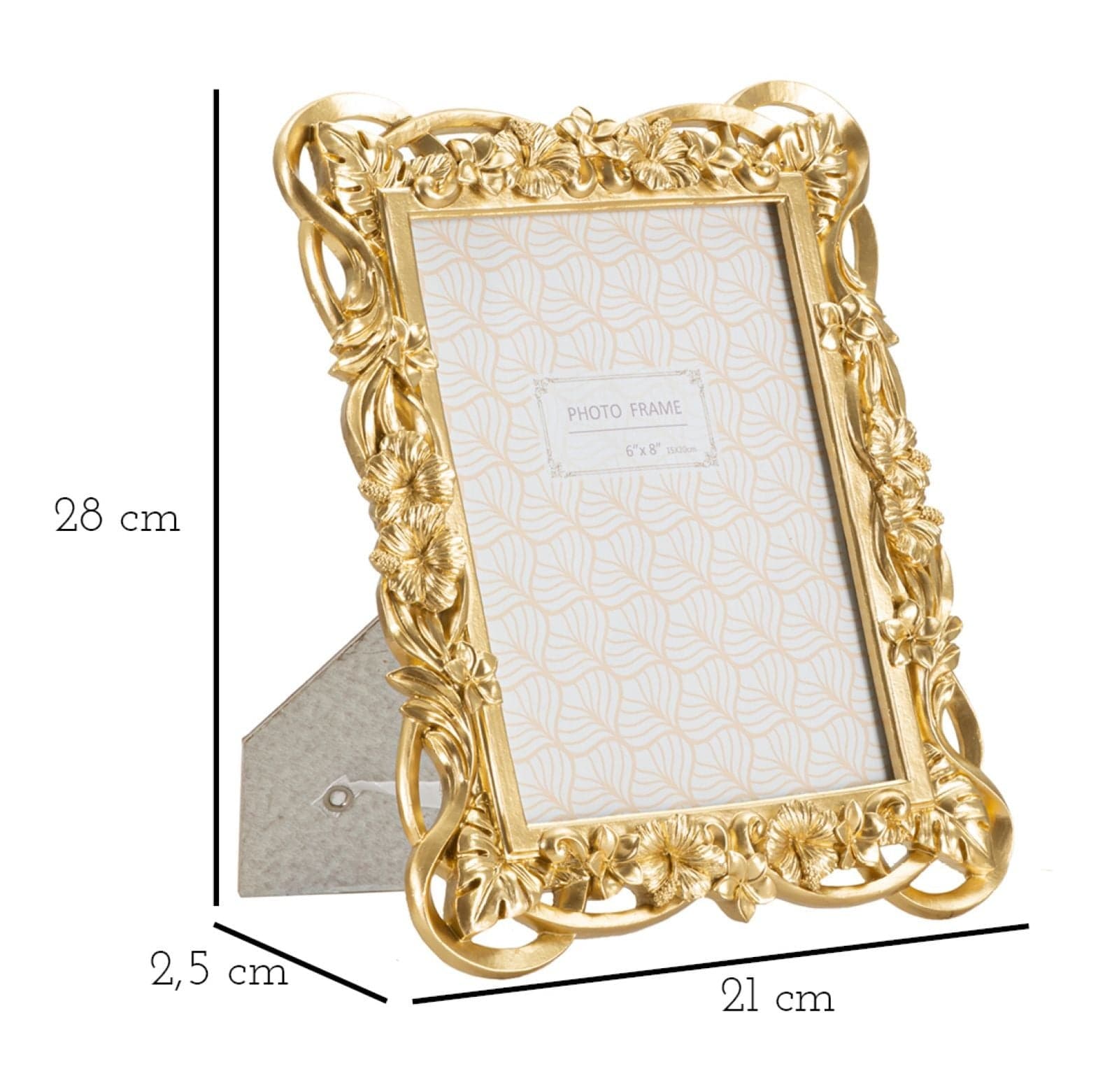 Cornice Flossy Cm 22,5X2,5X28 (Misura Interna Cm 15X20) in Cornici da parete e da tavolo Led Mall Home - Napoli, commercioVirtuoso.it