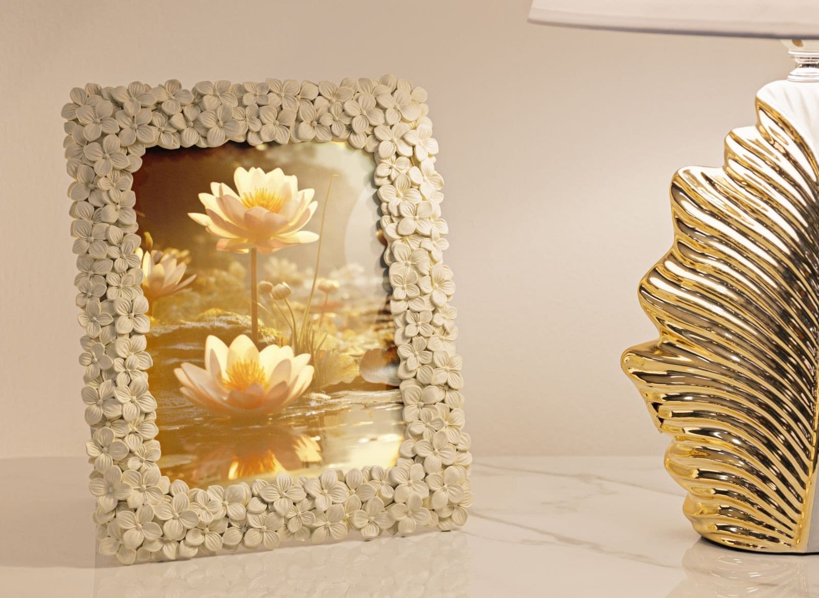 Cornice Floty Cm 21,5X2X26,5 (Misura Interna Cm 15X20) in Cornici da parete e da tavolo Led Mall Home - Napoli, commercioVirtuoso.it